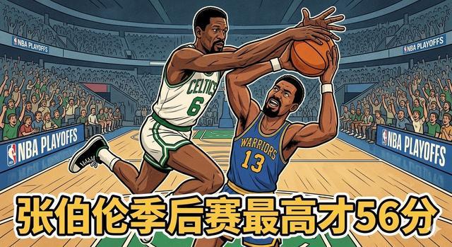 开云体育-100分大神张伯伦：常规赛32次60+，季后赛最高仅56？真相有点扎心